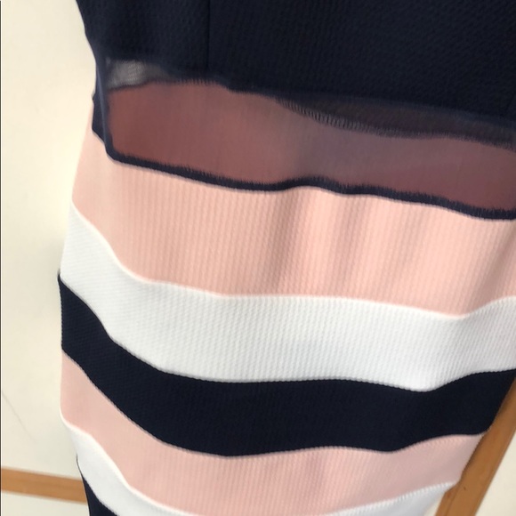 Windsor Bodycon Mesh Panel Dress - Picture 2 of 3